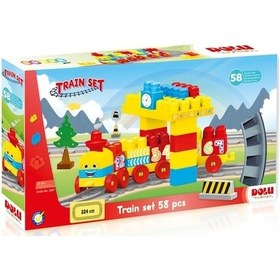 Resim Dolu Tren Set 58 Parça 5081 