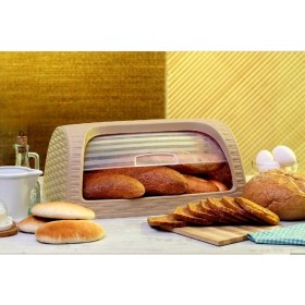 Resim Ttt Hasır Desenli Ekmek Saklama Kutusu 