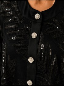 Resim nurvina modest wear Payet İşlemeli Tesettür Abiye Elbise 