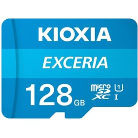 Resim Kioxia Kıoxıa Microsd 128gb Excerıa Class10 Hafıza Kartı 