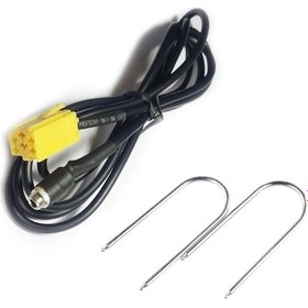 Resim Fiat Punto Evo Dişi Aux Kablo 140cm Sökme Anahtarlı 