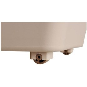 Resim Motek Patateslik Soğanlık Sepeti Oyuncak Kutusu Tekerlekli Organızer Çok Amaçlı Kutu 3x12lt-bambu+krem 