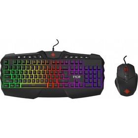 Resim INCA IKG-310 Ruthless Rainbow Efect Gaming Klavye Mouse Set INCA IKG-310 Ruthless Rainbow Efect Gaming Klavye Mouse Set