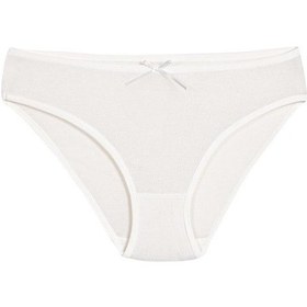 Resim 6 Adet Yıldız Bayan Bambu Bikini Külot Ekru 3912 Ekru 