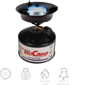 Resim Dayanıklı, Paslanmaz Ve Yüksek Isı Dayanımlı Kamp Ocağı Uzun Süreli Kullanım İçin 