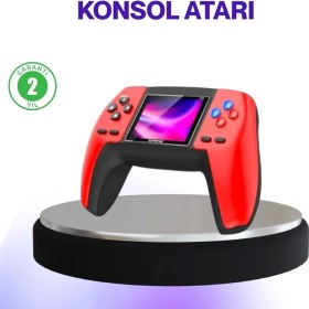 Resim 520 Klasik Oyunlu P5 Retro Elde Taşınabilir Konsol 