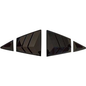 Resim COROLLA 2019+ IÇIN UYUMLU KELEBEK KAPLAMA PIANO BLACK 