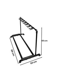 Resim Lastvoice Gr-770 Profesyonel 7 Li Yedili Çoklu Gitar Standı Sehpası 