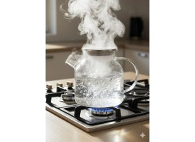 Resim Borosilikat Cam Metal Kapaklı Bitki Çayı Demliği & Sürahi 1800 ml 