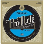 Resim D'Addario EJ46C Pro-Arte Composite Hard Tension Klasik Gitar Teli 