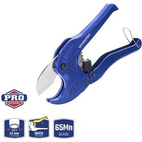 Resim Workpro Wp301002 42mm Profesyonel Pprc Plastik Boru Kesme Makası 