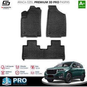 Resim S Dizayn S-Dizayn SWM G05 Pro 3D Pro Havuzlu Paspas 2024 Üzeri A+ Kalite 3DS-SDZ228 