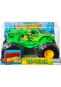Resim Hot Wheels Monster Trucks Oversized Gunkster Metal Araç Jdr05 