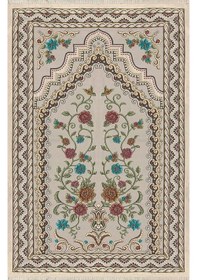 Resim Dijital Baskılı, Yıkanabilir, Yumuşak Dokulu Çocuk Ve Yetişkin Seccade S-dot-n104 Bej 