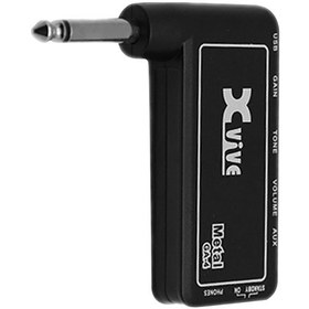 Resim Fosenze Gitar Girişli Usb Şarjlı Metal Distorsiyon Efekti, 3 Regülatörlü Gain, Ton, Vol Taşınabilir Kulaklık Amfi 