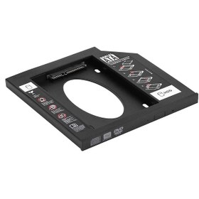 Resim 12.7mm Sata Hdd Harddisk Caddy Kızak Kutu Laptop Ssd Notebook İkinci Hdd Takma 