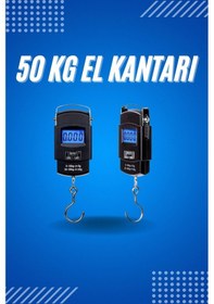 Resim 50 Kg Dijital El Terazisi Cep Tartısı El Kantarı Terazi 