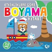 Resim Çikolata Yayınevi Etkinliklere Göre Boyama Kitabı - Gri 