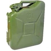 Resim Gelg BB10 Yeşil Metal Yakıt Bidonu 10 Litre 
