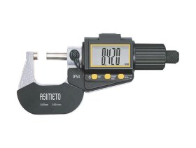 Resim 0-25mmx0.001 Ip54 Dijital Dış Çap Mikrometre 