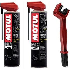 Resim Motul C4 2 Adet+zincir Temizleme Fırçası 