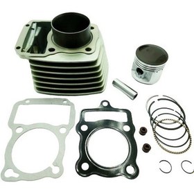Resim Motosiklet Silindir Komple Cg 200 63,5 Mm 15 P Yüks. 76 Mm Altınsarısı 
