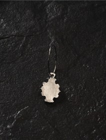 Resim EdaBaysak Manuscript Silver Tek Küpe Gümüş 