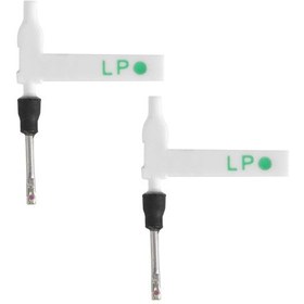 Resim Geeroyoo St-16/st-17 Model Uyumlu 2'li Paketli İki Yönlü Plak Çalar İğnesi Beyaz, Abs Malzeme 