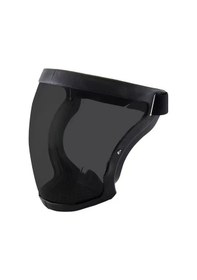 Resim Kaynakçı Kullanıma Özel Isı Dayanıklı 120 C Korumalı Yüz Maskesi - Içerisinde Değiştirilebilir Yedek Yastık, Siyah Çerçeve-siyah Lens 