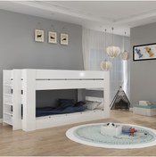 Resim MDFHOME ANGEL Ranza R-202-0710 PARLAK Beyaz 90X190 YATAK UYUMLUDUR. 