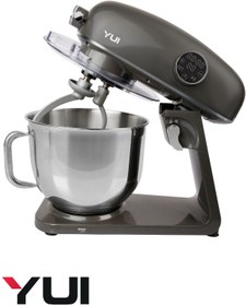 Resim Yui M218 Easy Chef Demir Gri Stand Mikser 1800w Motor Gücü 8l Kapasite Dayanıklı Döküm Metal Gövde 