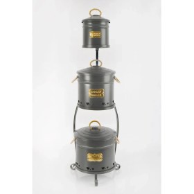 Resim Yıldıray Metal Metal Standlı 3 Katlı Patates Soğan Sarımsaklık 