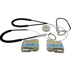Resim Audi A4 S4 B8 8KH 8K5 8K2 2008-2015 4/5 Kapı 8K0837461 İçin Elektrikli Ön Sol Cam Kriko Tamir Seti 