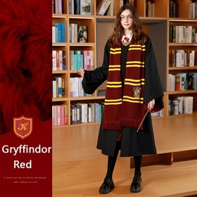 Resim Warner Harry Potter Şal/2m Moda Unisex Dört Ev Stili Logo Noel Rol Oyunu Gryffindor Ravenclaw Slytherin Hufflepuff Şal Erkek Şal/Kadın Şal Halloween Kostümü Kamp Partisi Çeşitli Festivaller COS Oyunculuğu için Uygun 