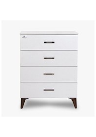 Resim Şifonyer Derin 4 Adet Çekmece Hard Ceviz Suntalem Kutuda Sevk El (422583101) 