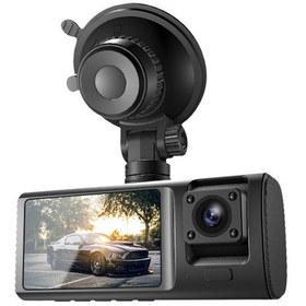 Resim Araba Dikiz Aynası Kamerası Glr V20 Wıfı 2 İnç Çift Lens Ips Ekran Full Hd 1080p Gece Görüş 