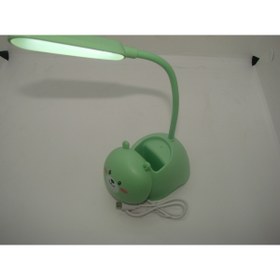 Resim Tahtakale Dünyası Kedi şeklinde sevimli Çocuk odası masa lambası üstü okul kalemlik ışık aydınlatma USB Kablolu 