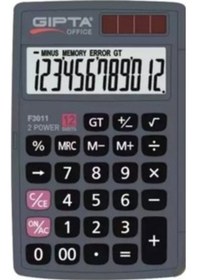 Resim Gıpta F3011 Cep Tipi 12 Hane Hesap Makinesi 