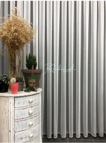 Resim Tül Perde D018487 Sera Desen Düz Armür Etek Kurşunlu Tül Perde Çok Renkli 