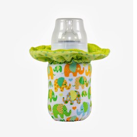 Resim WarmZe Taşınabilir Biberon Isıtıcısı Küçük Boy Yeşil Fil STD - STD / STD 