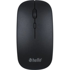 Resim Hello HL-19092 USB 2.4ghz 1600DPI Kablosuz Mouse - Ergonomik Tasarım 