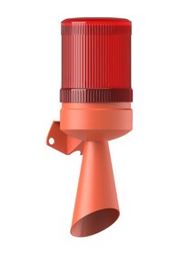 Resim Mesan Ms 5825.1.220vac E14 Sabit Ampul 2 Ses Borulu Elektronik Siren 