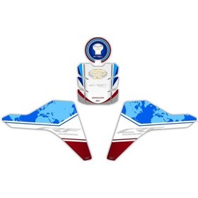 Resim Gp Kompozit Honda Africa Twin Crf1000L 2018-2019 Uyumlu Tank Pad (522066449) 