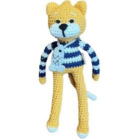Resim Amigurumi Cat Toy - Yellow 