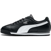 Resim Puma Roma Basic 353572-11 Siyah Unisex Günlük Spor Ayakkabı Puma