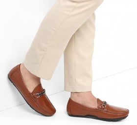 Resim Erkek Taba Deri Loafer 