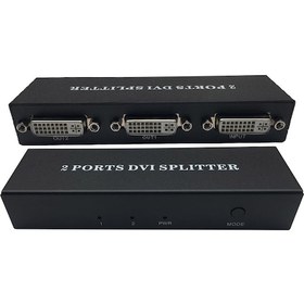 Resim Keepro DVI 2 Port 1 Giriş 2 Çıkış DVI Çoklayıcı Splitter 