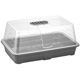 Resim Omnipazar So-fyt2 Fide Yetiştirme Fanusu Takımı 4.1 Litre 33.5 Cm No 2 Antrasit 