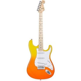 Resim SX SEM1 Elektro Gitar (Burning Fire) 