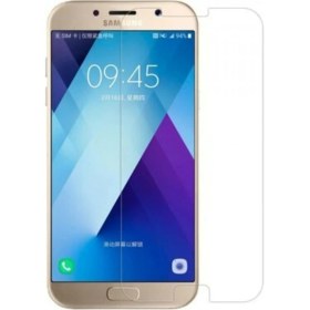 Resim Fibaks Samsung Galaxy A7 2017 Ekran Koruyucu Kısa Temperli Sert Cam 9H Kırılmaz Cam Koruma Maxi 